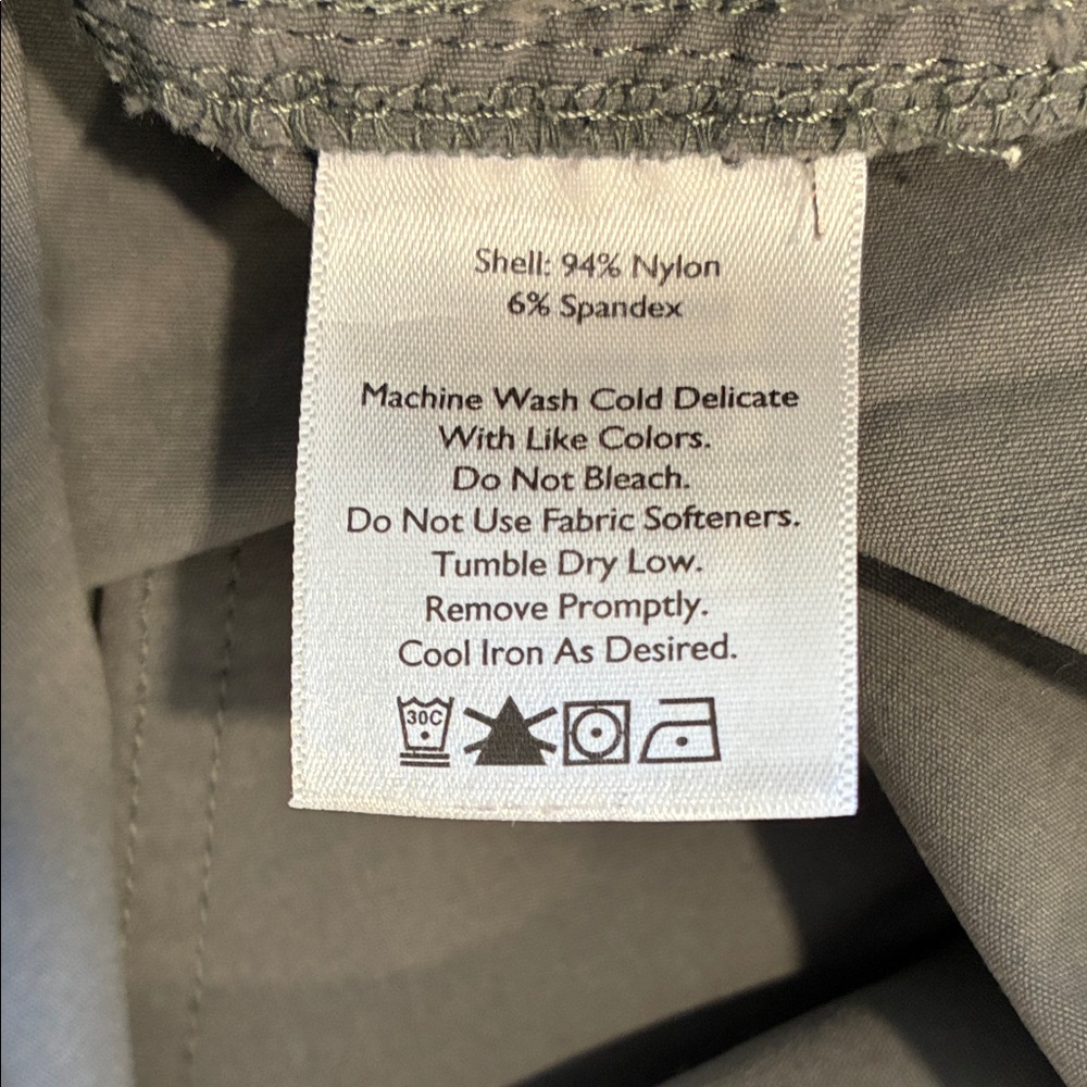 Eddie Bauer Men's Performance Dark Gray Pants - Picture 5 of 8